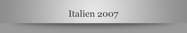 Italien 2007