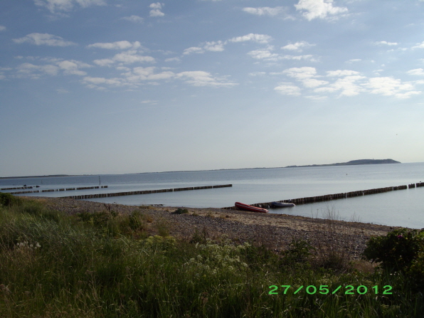 Blick auf die Insel Hiddensee